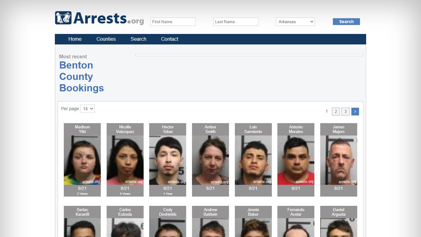 Benton County Arrests and Inmate Search